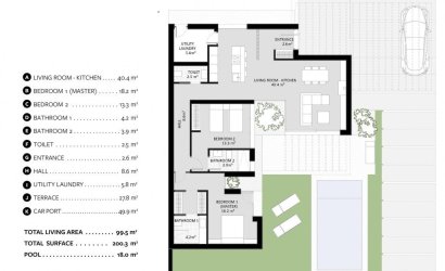 New Build - Villa -
Baños y Mendigo - Altaona Golf