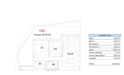 Nieuwbouw Woningen - Apartment -
San Miguel de Salinas - Pueblo