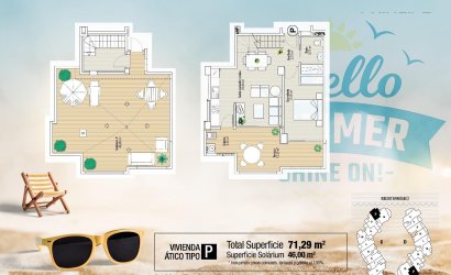 Nieuwbouw Woningen - Penthouse -
La Manga del Mar Menor - La Manga