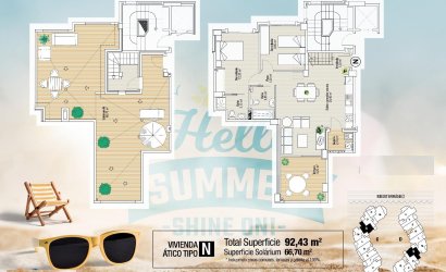 Nieuwbouw Woningen - Penthouse -
La Manga del Mar Menor - La Manga