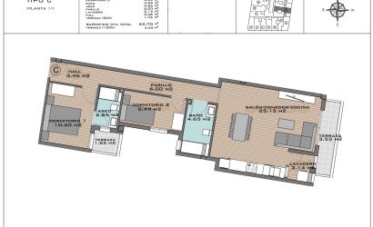 Nieuwbouw Woningen - Apartment -
Algorfa - Pueblo