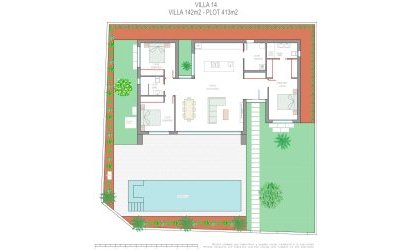 Nieuwbouw Woningen - Villa -
San Javier - Parque del doce