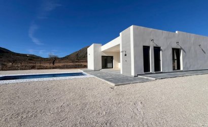 Obra nueva - Villa -
Hondón de las Nieves - La Canalosa