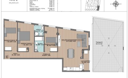 Nieuwbouw Woningen - Penthouse -
Algorfa - Pueblo