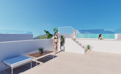 Obra nueva - Bungalow -
Pilar de la Horadada - Playa de las Higuericas