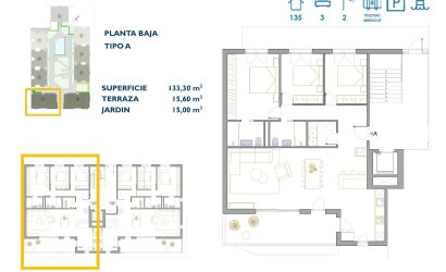 Nouvelle construction - Apartment -
San Pedro del Pinatar - Pueblo