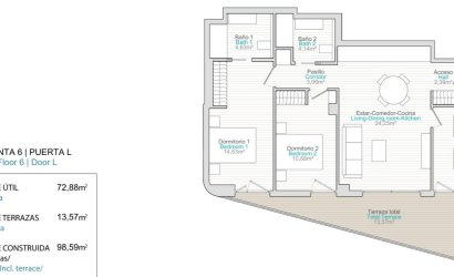 Nieuwbouw Woningen - Apartment -
Villajoyosa - La Tellerola