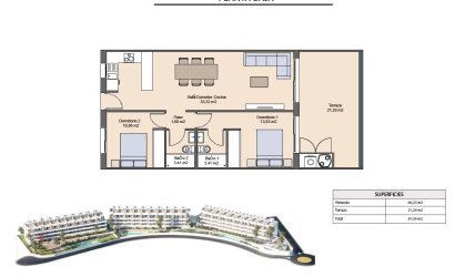 Nouvelle construction - Apartment -
Finestrat - Balcón De Finestrat