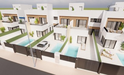 Obra nueva - Villa -
Santiago de la Ribera - Santiago De La Ribera
