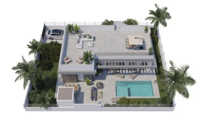 New Build - Villa -
Polop - Alberca