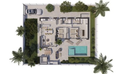 Nieuwbouw Woningen - Villa -
Polop - Alberca