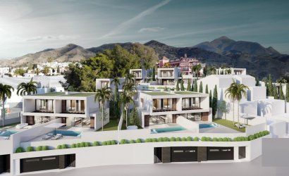 Obra nueva - Villa -
Nerja - Los Arcos