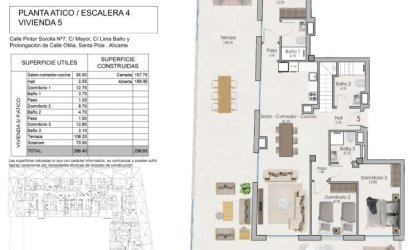New Build - Penthouse -
Santa Pola - Estacion de autobuses