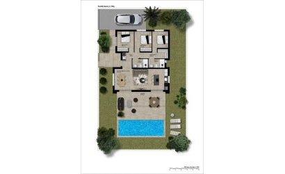 Nieuwbouw Woningen - Villa -
Hondón de las Nieves - Urbaniz La Montañosa