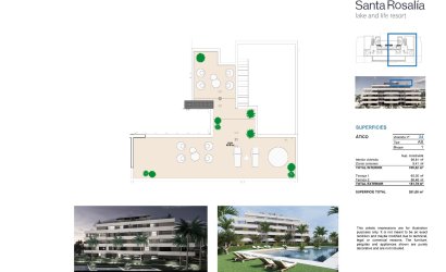 Nouvelle construction - Attique -
Torre Pacheco - Santa Rosalia Lake And Life Resort