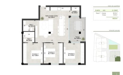 Nieuwbouw Woningen - Apartment -
San Pedro del Pinatar - Centro