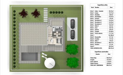 Nieuwbouw Woningen - Villa -
Pinoso - Lel