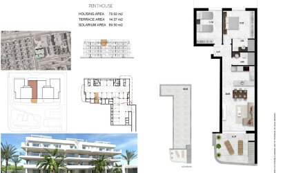 New Build - Penthouse -
Orihuela Costa - Lomas de Cabo Roig