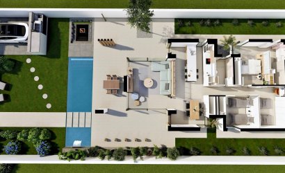 Nieuwbouw Woningen - Villa -
San Fulgencio - El Oasis