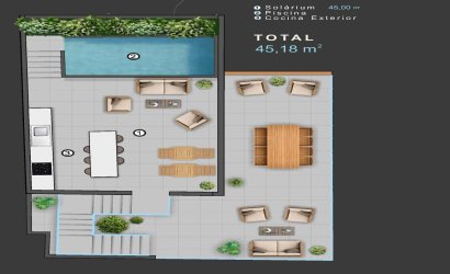 Nieuwbouw Woningen - Penthouse -
Torrevieja - Centro