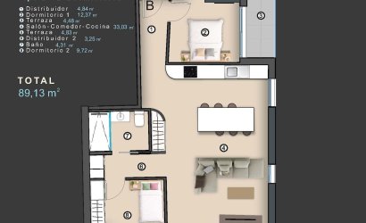 Nieuwbouw Woningen - Apartment -
Torrevieja - Centro