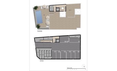 Nouvelle construction - Attique -
Catral - pueblo