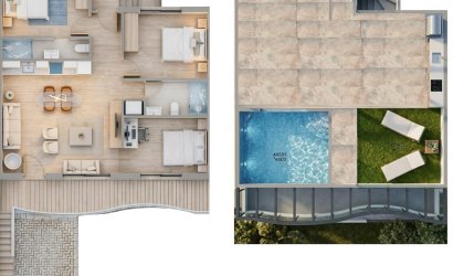 Obra nueva - Bungalow -
Pilar de la Horadada - parques de Andromeda