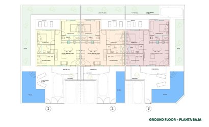 Obra nueva - Bungalow -
Pilar de la Horadada - parques de Andromeda