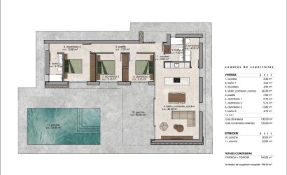 Nieuwbouw Woningen - Villa -
Pinoso - Lel