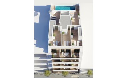 Nieuwbouw Woningen - Apartment -
Torrevieja - Centro