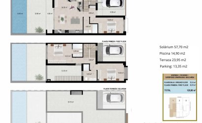 Nieuwbouw Woningen - Town House -
San Javier - pueblo