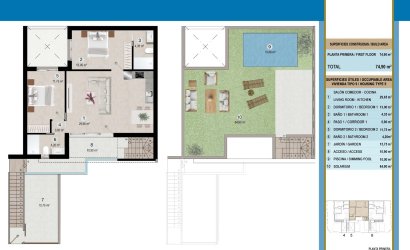 Nieuwbouw Woningen - Bungalow -
San Pedro del Pinatar - Lo Pagan