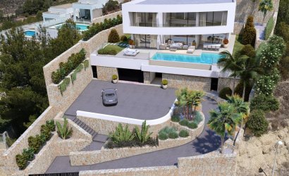 Obra nueva - Villa -
Calpe - Empedrola