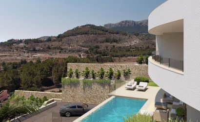 Obra nueva - Villa -
Calpe - Empedrola