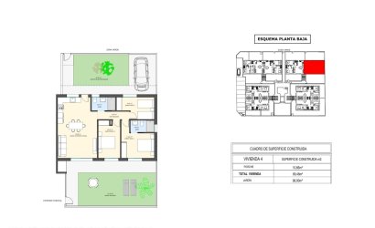 Nieuwbouw Woningen - Bungalow -
Pilar de la Horadada - pueblo