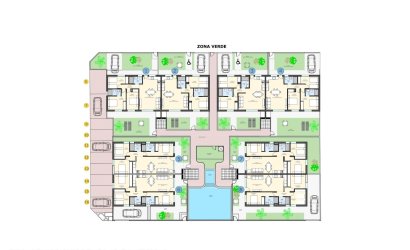 Nieuwbouw Woningen - Bungalow -
Pilar de la Horadada - pueblo