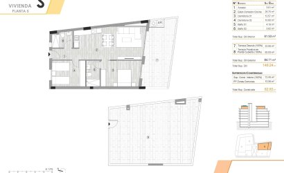 Nouvelle construction - Attique -
Torrevieja - Centro