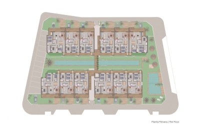 Nieuwbouw Woningen - Bungalow -
Pilar de la Horadada - pueblo