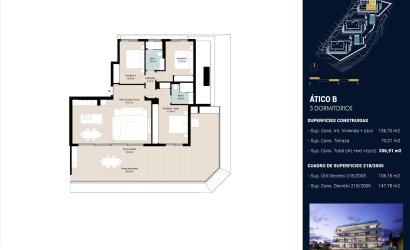 Nouvelle construction - Attique -
Fuengirola - Higueron