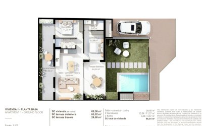 Nieuwbouw Woningen - Bungalow -
San Pedro del Pinatar - Lo Pagan