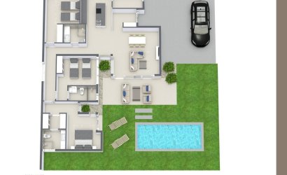 Nouvelle construction - Villa -
Baños y Mendigo - Altaona Golf