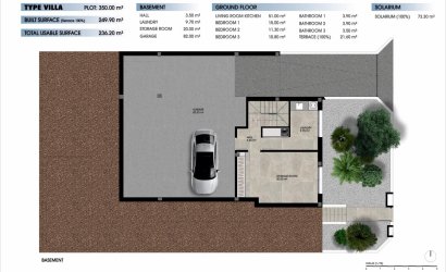 Obra nueva - Villa -
Los Alcazares - La Serena Golf