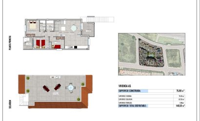 Obra nueva - Bungalow -
Cox - San Fernando