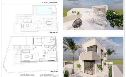 Obra nueva - Bungalow -
Pilar de la Horadada - pueblo