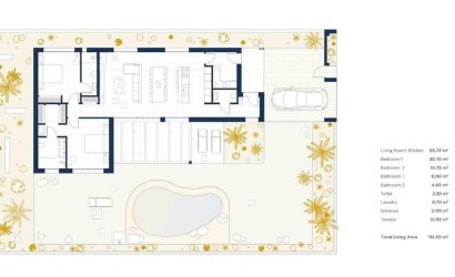 Nouvelle construction - Villa -
Baños y Mendigo - Altaona Golf