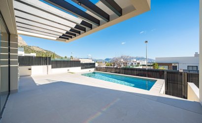Obra nueva - Villa -
Polop - La Alberca