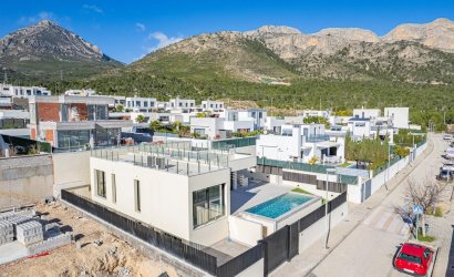 Obra nueva - Villa -
Polop - La Alberca