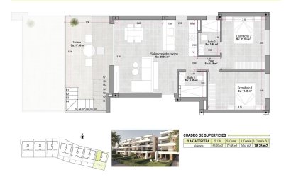 Obra nueva - Ático -
Alhama De Murcia - Condado De Alhama