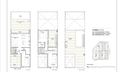Obra nueva - Town House -
San Javier - pueblo