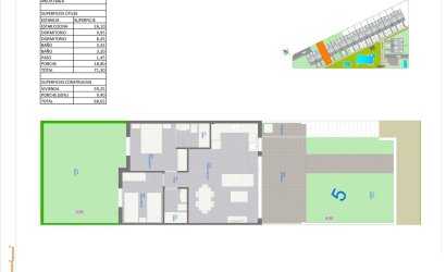 New Build - Bungalow -
Pilar de la Horadada - pueblo